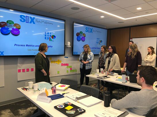 Six Sigma training session example
